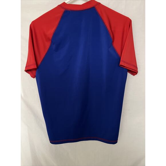 Surf Life Top Shirt Los Cabos Mexico Size Medium Blue/Red w/Surf Board - Picture 7 of 8